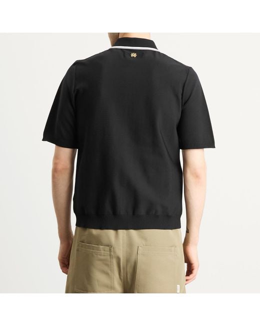 Amiri Black Script Stripe Shirt for men