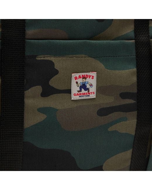 Randy's Garments Black Randy's Garments Utility Tote Bag for men