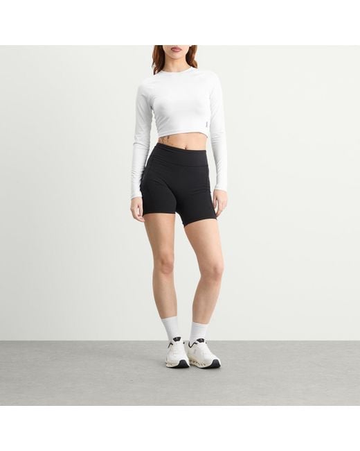 On Shoes Black Performance Tights Short