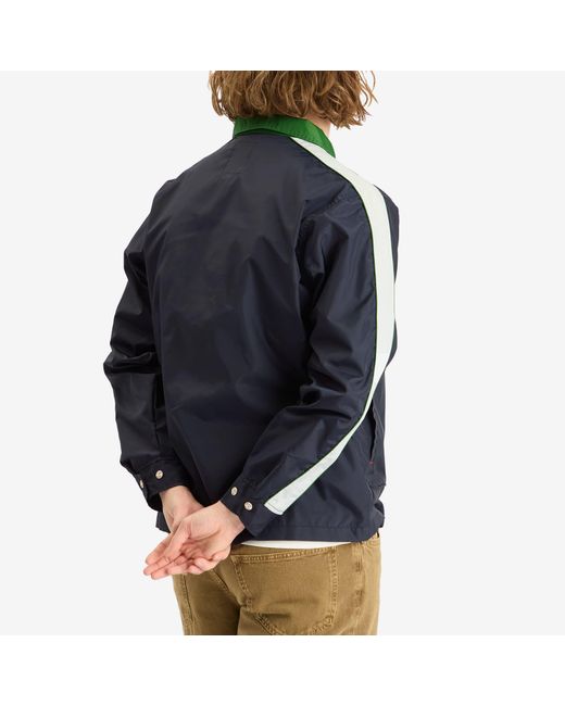 Brain Dead Blue Meltdown Racing Jacket for men