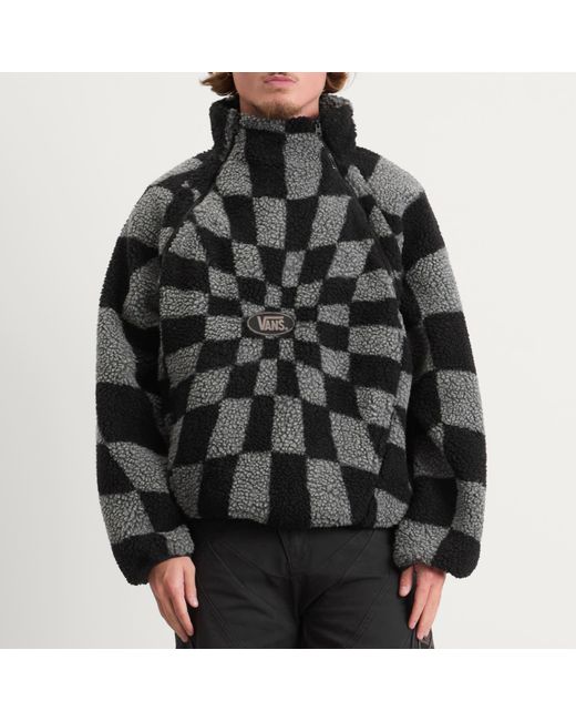 Vans Black X A.O.D. Relief Check Fleece for men