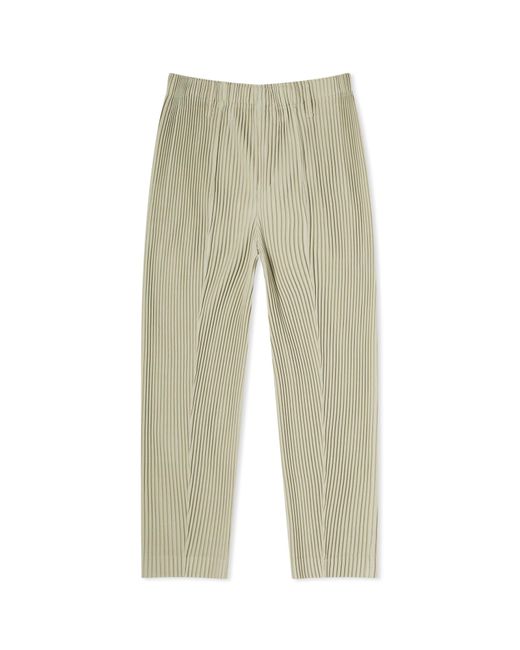 Homme Plissé Issey Miyake Natural Pleated Compleat Trousers for men