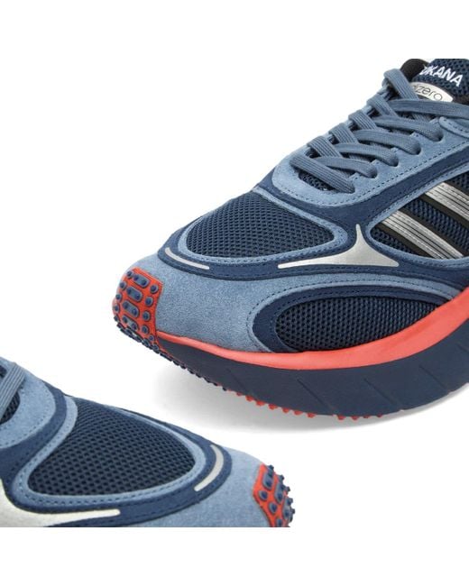 Adidas Blue Adizero Goukana Sneaker for men