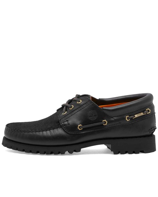 Timberland Black End. X Authentic 3 Eye Lug Shoe ‘Archive’ for men