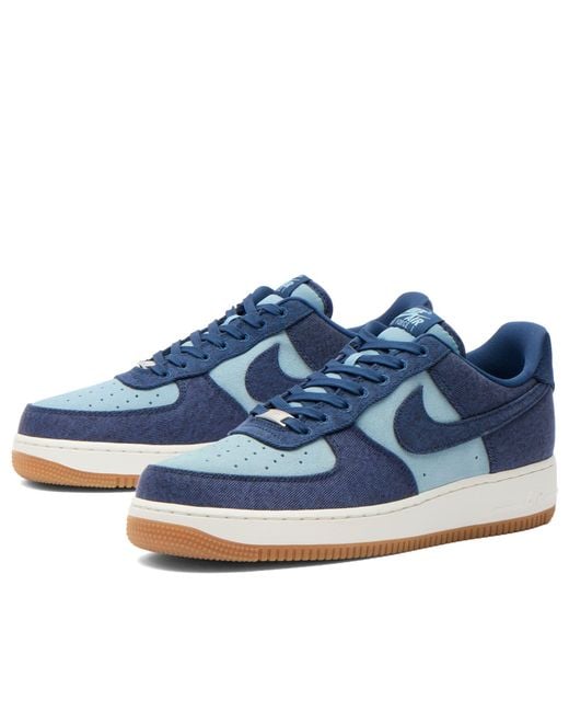 Nike Blue Air Force 1 '07 Sneaker