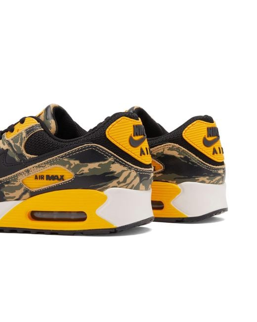 Nike Yellow Air Max 90 Prm Sneaker for men