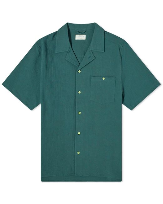 Percival Green Far Seersucker Vacation Shirt for men