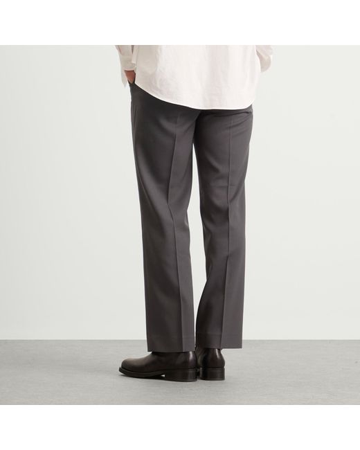 パンツ AURALEE Light Wool Max Gabardine Slacks AURALEE Light Wool Max Gabardine Slacks in Grey for Men | Lyst UK
