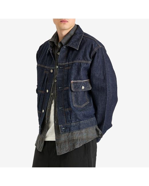 uniform experiment WASHED DENIM JACKET uniform experiment WASHED DENIM JACKET