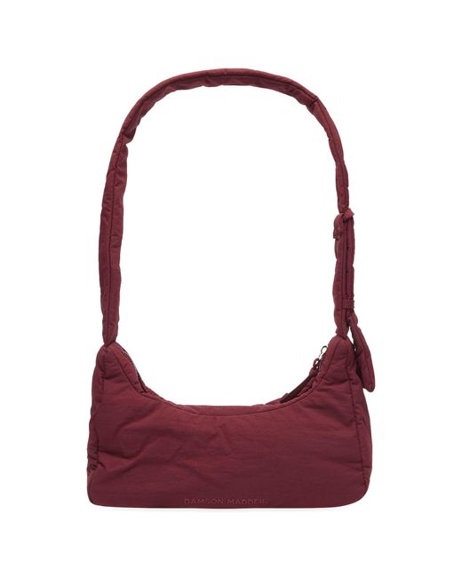 Damson Madder Red Puffy Saz Bag