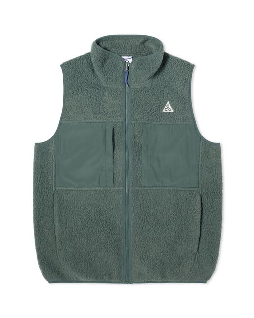 Nike Green Acg Arctic Wolf Vest for men