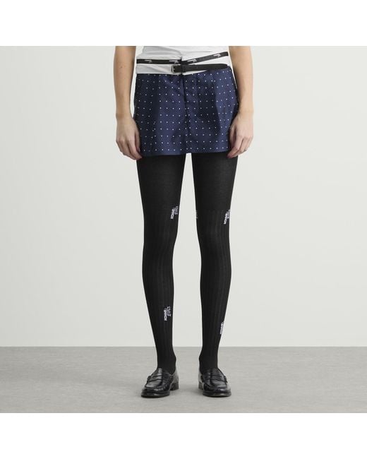 HOMMEGIRLS Black Tights