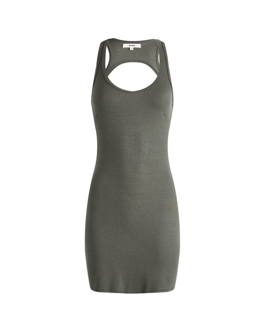 estrella maxi dress in nutshell brown camila coelho Camila Coelho Estrella Maxi Dress