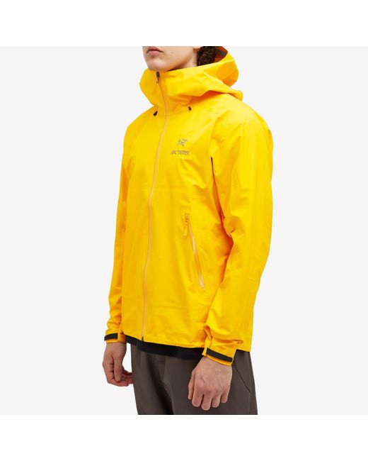 Arc'teryx Yellow Beta Lt Jacket for men