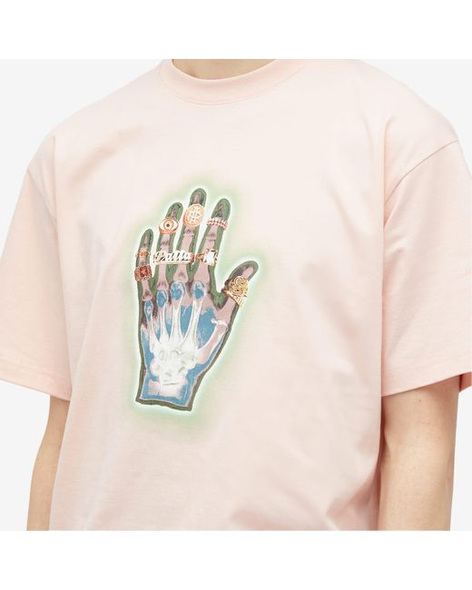 PATTA Pink Healing Hands T-Shirt for men