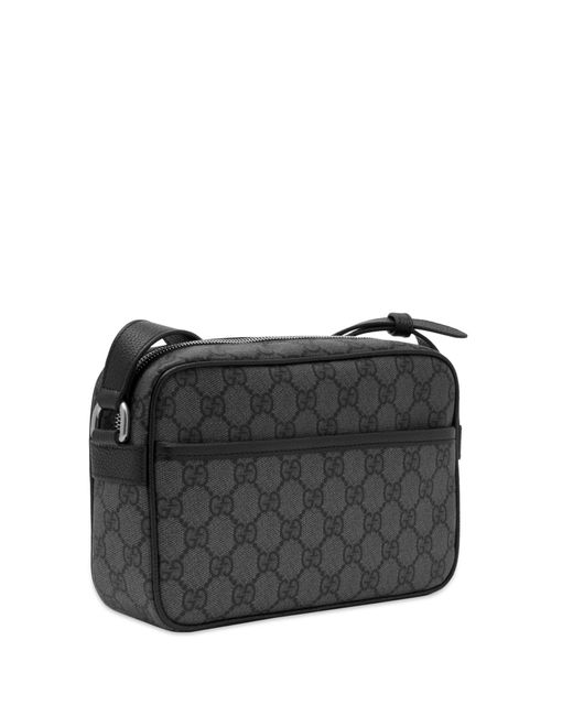 Gucci Black Gg Mini Shoulder Bag for men