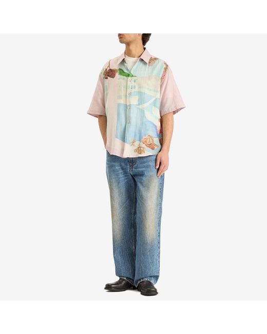 Our Legacy Pink Beyond Shirt Shortsleeve for men