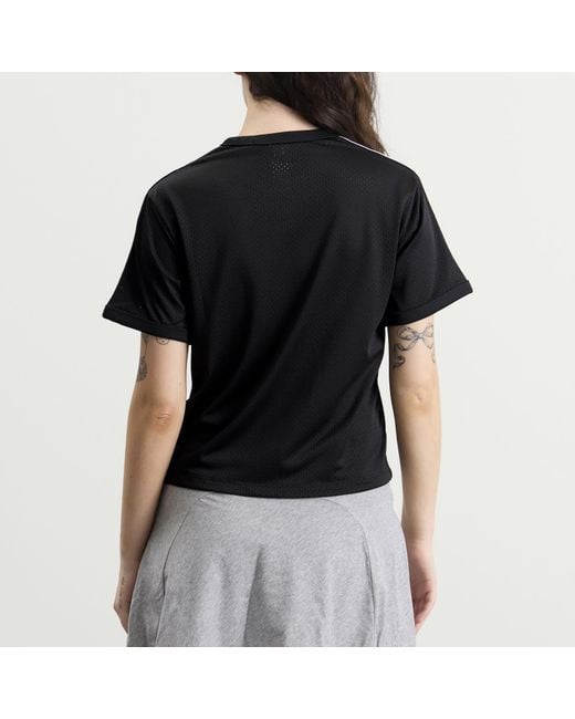 Adidas Black Mesh T-Shirt