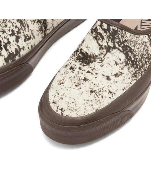 Vans Brown Lx Mule Style 17 Sneaker