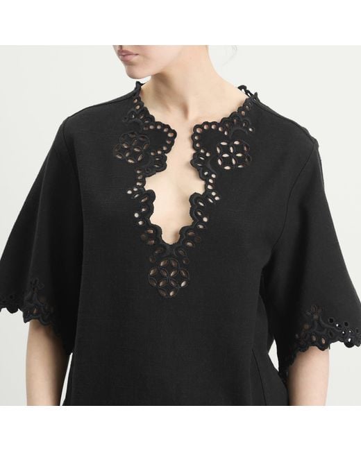 Isabel Marant Black Shana Blouse