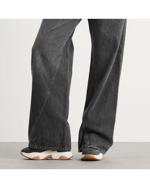 Isabel Marant Black Balskee High Top Sneakers