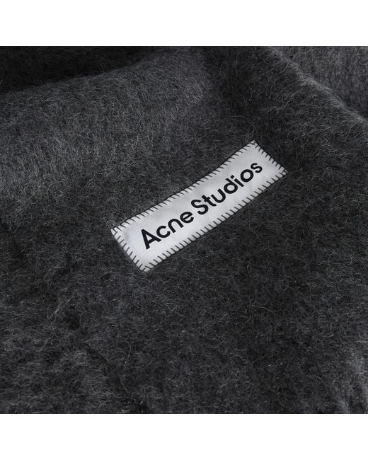 Acne Gray Vally Dip Dye Scarf