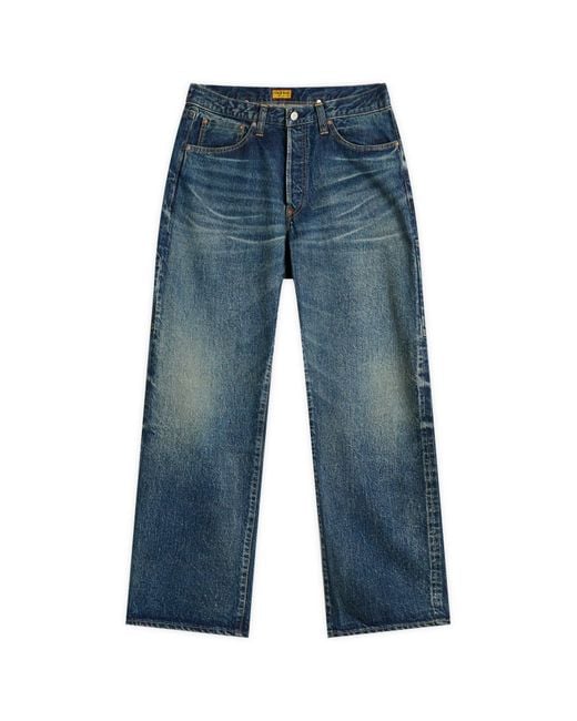 Human Made Future Straight Denim Jeans in Blue for Men | Lyst