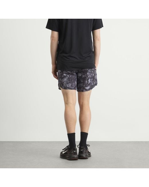 Nike Gray Running Stride 7-Inch Short for men