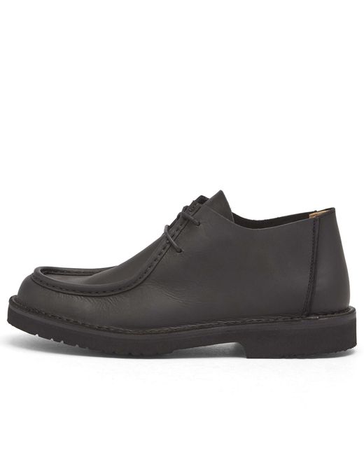Astorflex Black Beenflex Leather Shoe for men