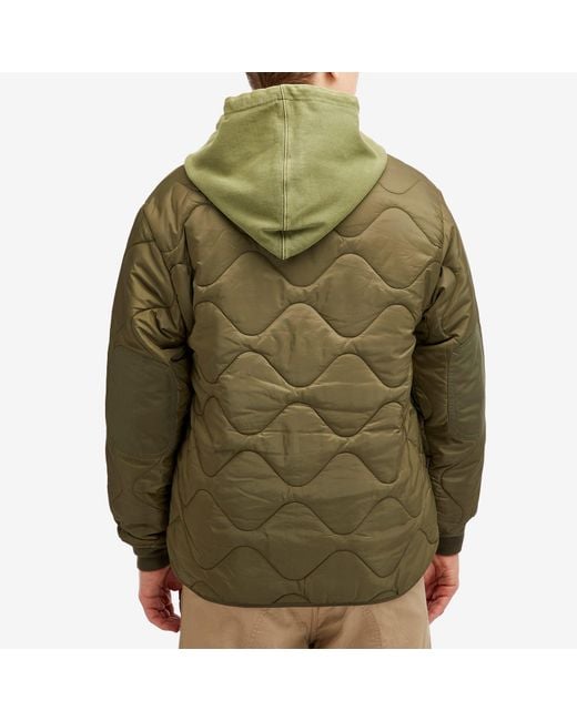 FRIZMWORKS Green M1965 Field Liner Jacket for men