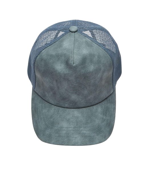Dime Blue Vortex Trucker Cap for men
