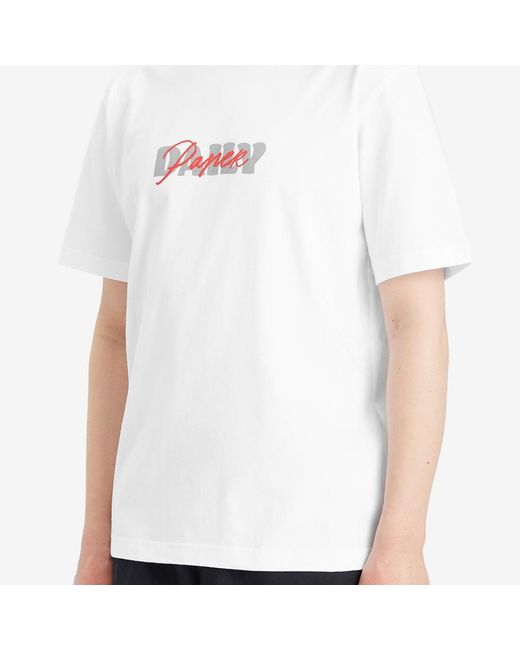 Daily Paper White Overwritten T-Shirt for men