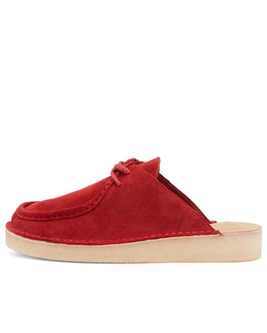 Clarks Red Desert Nomad Mule