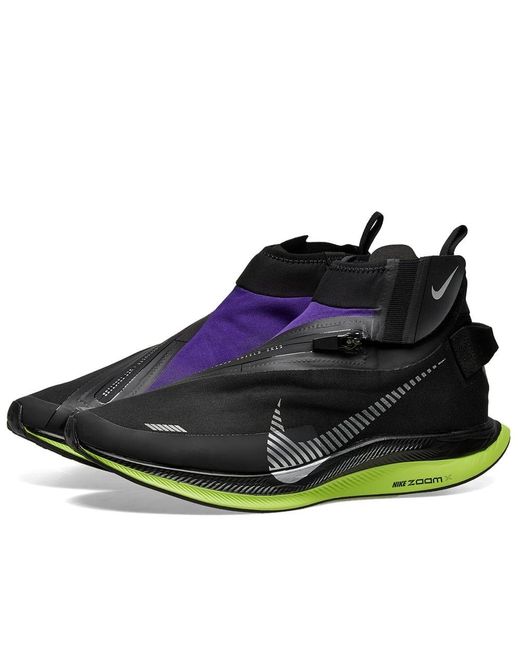 Nike Rubber Zoom Pegasus Turbo Shield in Black for Men | Lyst Canada