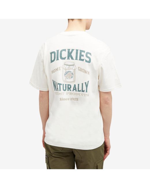 Dickies White Elliston T-Shirt for men