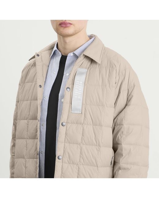 Taion Natural X Mountain Research Down Coach Jacket for men