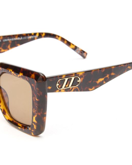 Le Specs Brown Unimaginable Sunglasses