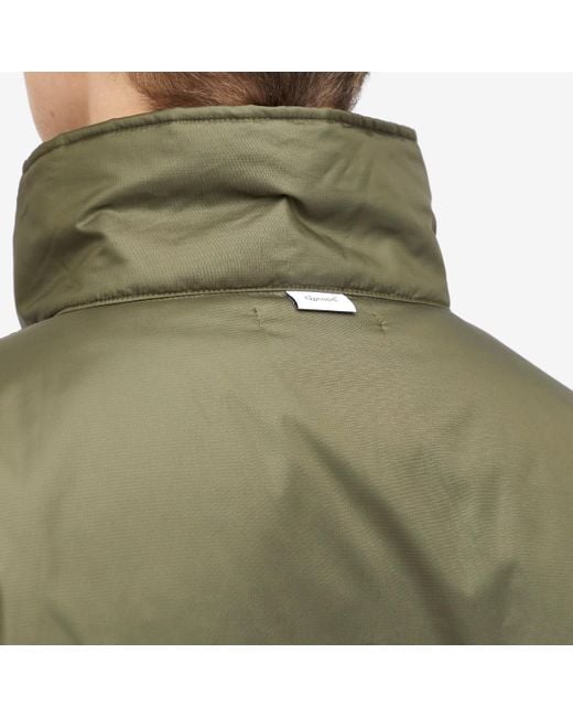 (w)taps Green 11 Track Jacket for men