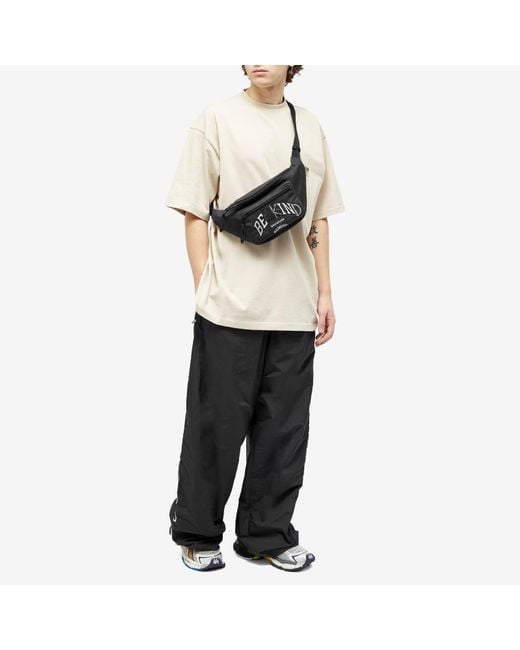 Balenciaga Black Explorer Crossbody Bag for men