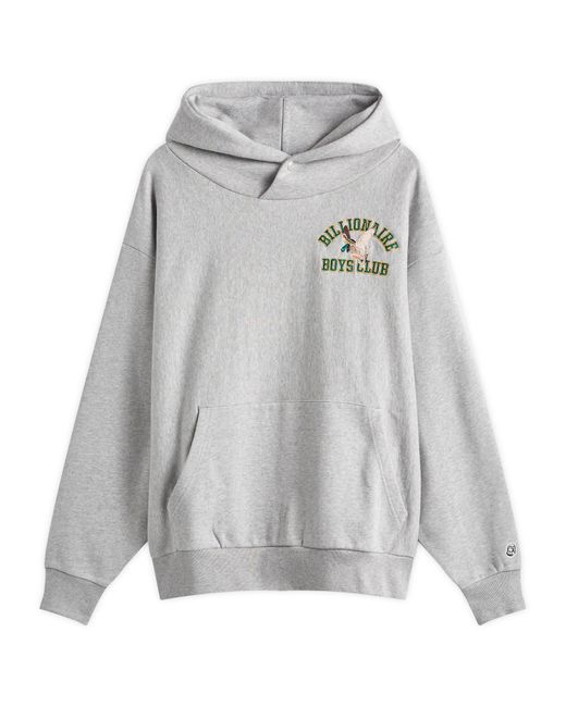 BBCICECREAM Gray Duck Varsity Embroidered Hoodie for men