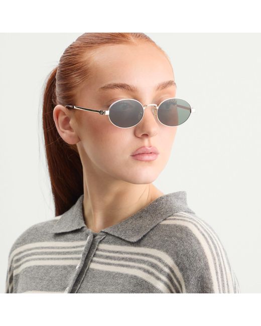 Le Specs Metallic Poseidon Deux Sunglasses