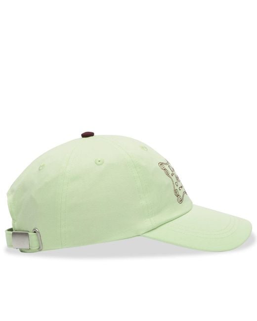 Damson Madder Green Cap