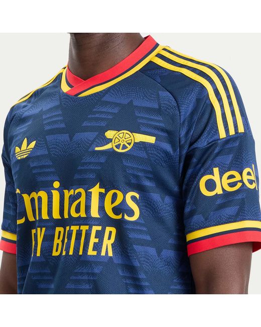 Adidas Blue Arsenal Fc Away Jersey for men