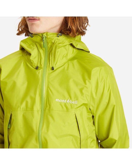 Montbell Green Rain Hiker Jacket for men