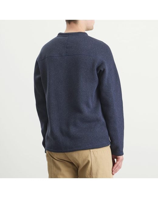 Patagonia Blue Better Sweater Crewneck Sweatshirt for men