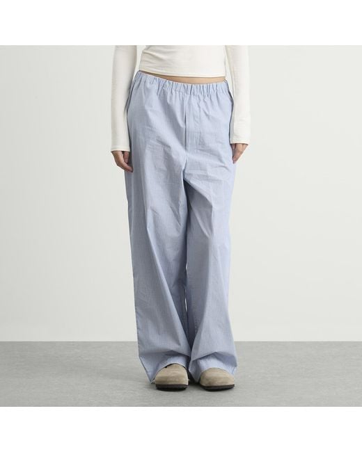 Baserange Blue Claude Stripe Pants