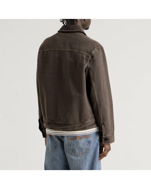 A.P.C. Brown Alexis Blouson Jacket for men