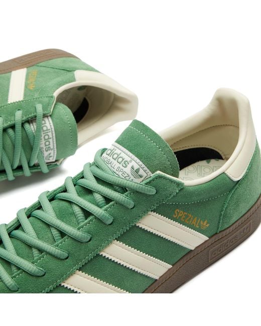 Adidas Green Handball Spezial Sneakers