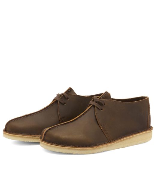 Clarks Brown Desert Trek for men