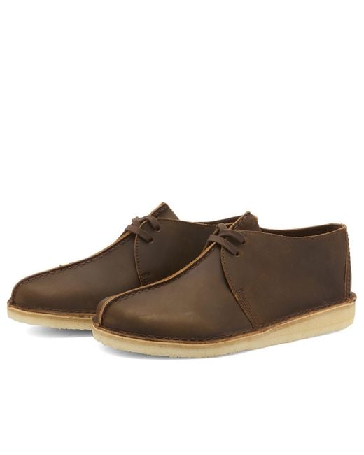 Clarks Brown Desert Trek for men